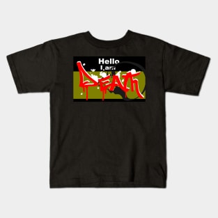 hi i am death Kids T-Shirt